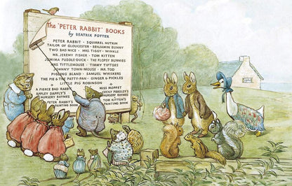 The World Of Peter Rabbit. A Box Of Postcards Beatrix Potter / Беатрис Поттер 9780723267331-3