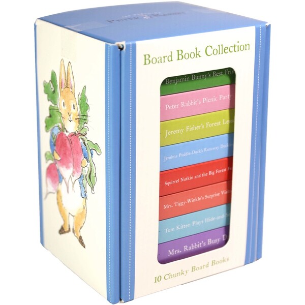 The World Of Peter Rabbit 10 Board Books Collection Beatrice Potter / Беатрис Поттер 9780241706459-1
