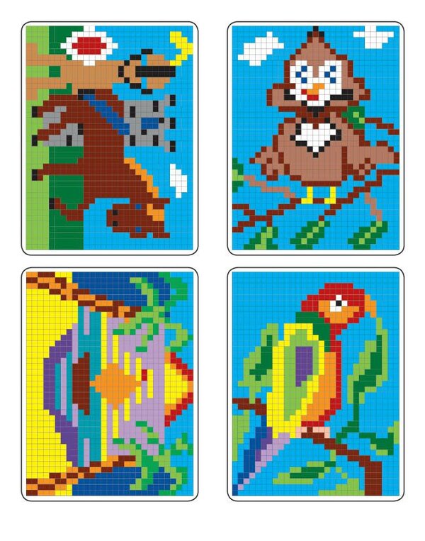 The World Of Pixel-ART Hobbies Color By Cell - Свт захоплень пксель-АРТ Розфарбуй по клтинках Inna Efimova - нна фмова 9786170931375-6