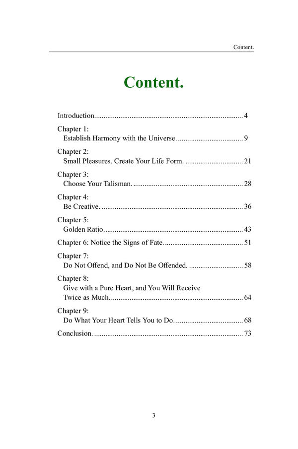 The book that brings luck. Nine Tips to Be Lucky / The book that brings luck. Nine Tips to Be Lucky Оливия Стоун 978-617-7931-33-0-2