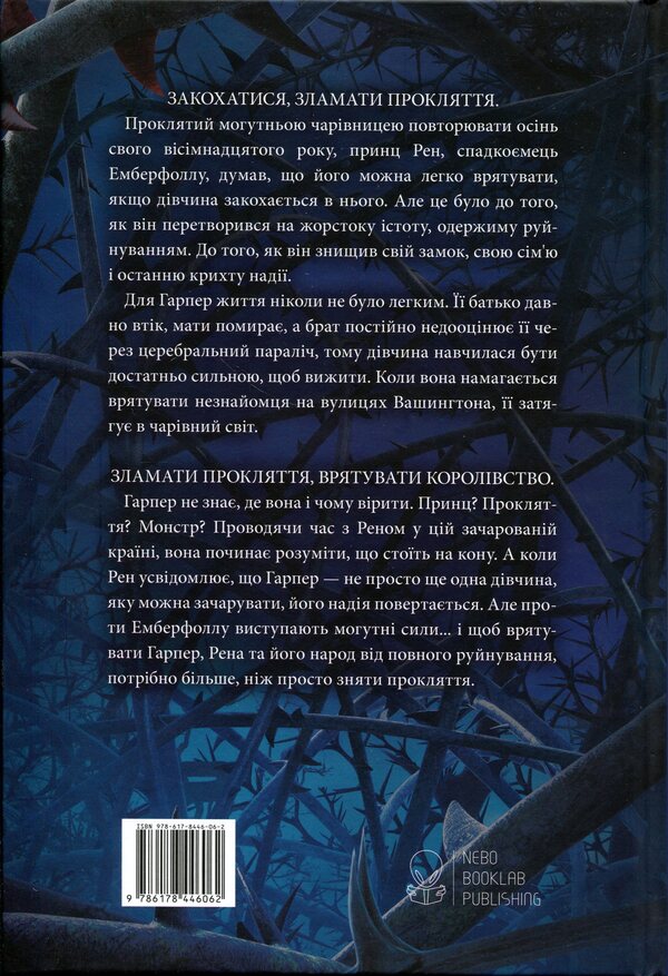 The curse is black and lonely / Прокляття чорне та самотнє Бриджид Кеммерер 978-617-8446-06-2-2