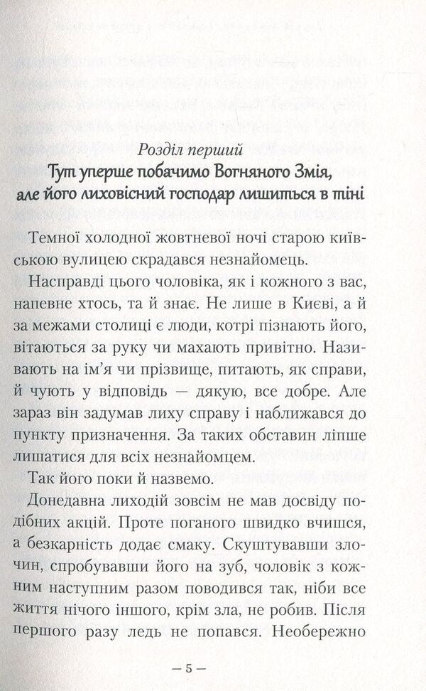 The high school student and the Fire Serpent / Гімназист і Вогняний Змій Андрей Кокотюха 978-617-585-138-8-6