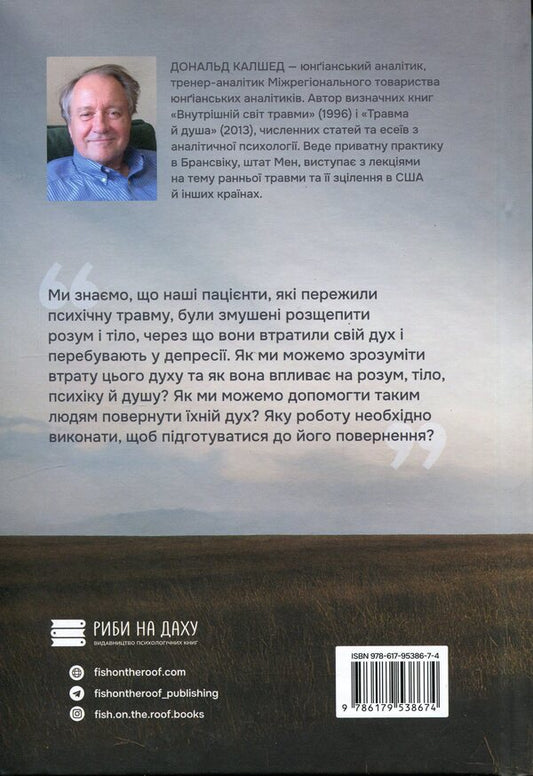 The inner world of trauma. Archetypal defenses of the personal spirit / Внутрішній світ травми. Архетипові захисти особистісного духу Дональд Калшед 9786179538674-2