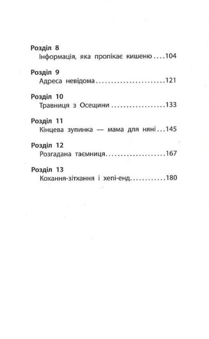 The second case is Sashko Syry. Family for nanny / Друга справа Сашка Сірого. Родина для няні Юлия Илюха 978-617-8229-41-2-4