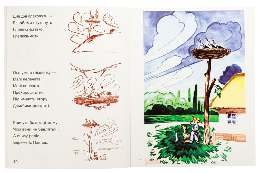 The tale of the stork and Pavlik the Wanderer / Казка про лелек та Павлика-Мандрівника Иван Багряный 978-966-2164-46-6-4