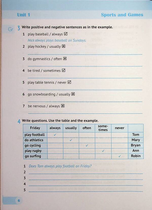 The worker learns English language. 6th grade (before assistant Kostya J., Williams M.) / Робочий зошит з англійської мови. 6 клас (до підручника Кости Дж., Вільямс М.) Оксана Косован, Надежда Витушинская 978-966-07-4225-3-6