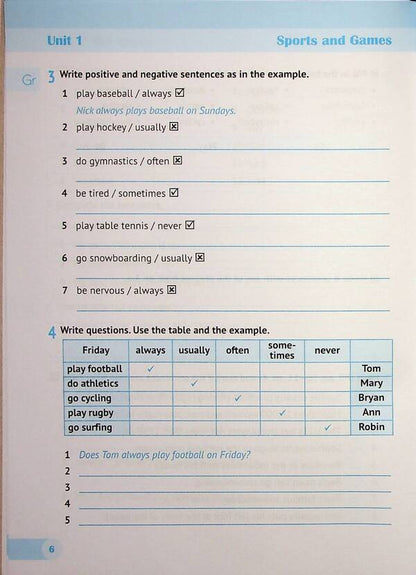 The worker learns English language. 6th grade (before assistant Kostya J., Williams M.) / Робочий зошит з англійської мови. 6 клас (до підручника Кости Дж., Вільямс М.) Оксана Косован, Надежда Витушинская 978-966-07-4225-3-6