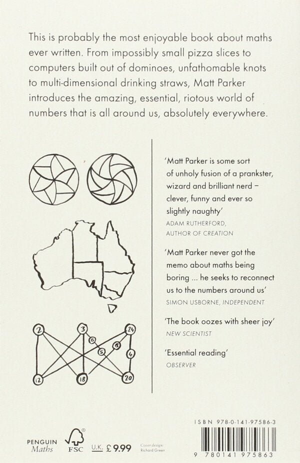Things To Make And Do In The Fourth Dimension Matt Parker / Мэтт Паркер 9780141975863-2