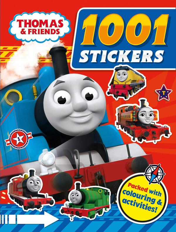 Thomas And Friends. 1001 Stickers / Author not specified 9781405296557-1