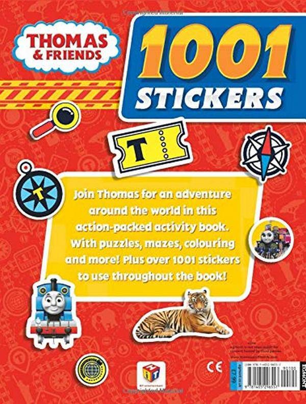 Thomas And Friends. 1001 Stickers / Author not specified 9781405296557-2
