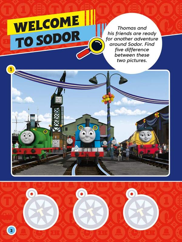 Thomas And Friends. 1001 Stickers / Author not specified 9781405296557-3