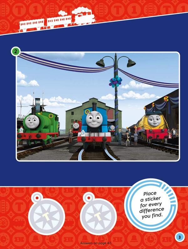 Thomas And Friends. 1001 Stickers / Author not specified 9781405296557-4