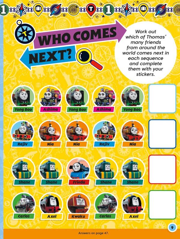 Thomas And Friends. 1001 Stickers / Author not specified 9781405296557-6
