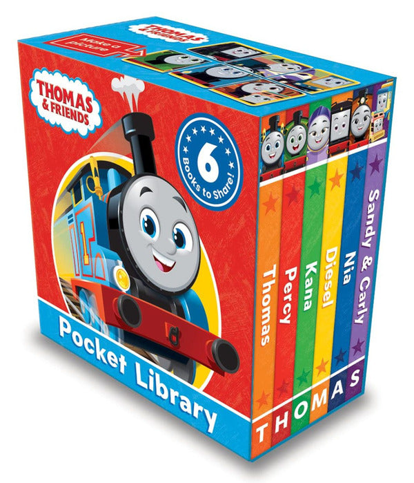 Thomas & Friends: Pocket Library (Pack Of 6 Books) / Author not specified 9780008587840-1
