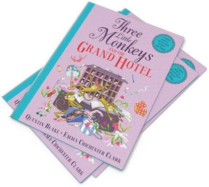 Three Little Monkeys and the Grand Hotel / Three Little Monkeys and the Grand Hotel Квентин Блейк 9780008357931-4
