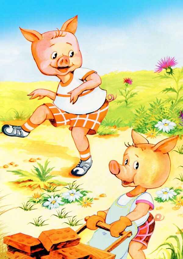 Three Little Pigs / Троє поросят / Author not specified 9789661031783-4