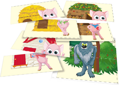 Three little pigs. 3D fairy tale / Троє поросят. 3D казка  978-966-283-372-0-3