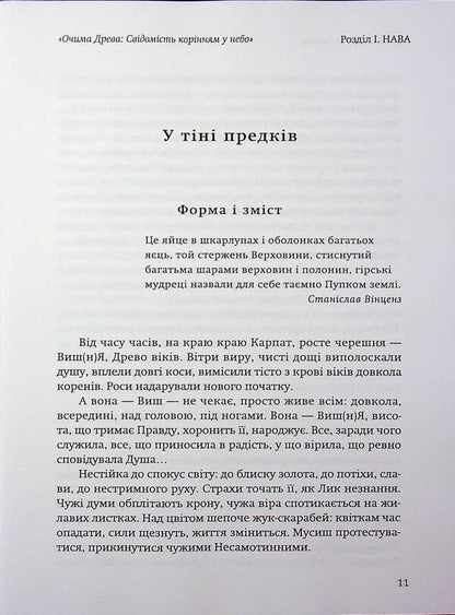 Through the eyes of the Tree / Очима Древа Татьяна Грицан-Чонка 978-617-8832-01-8-4