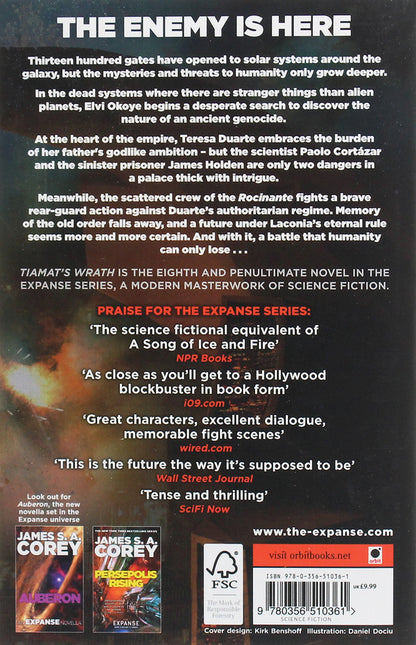 Tiamat's Wrath James Corey / Джеймс Кори 9780356510361-2
