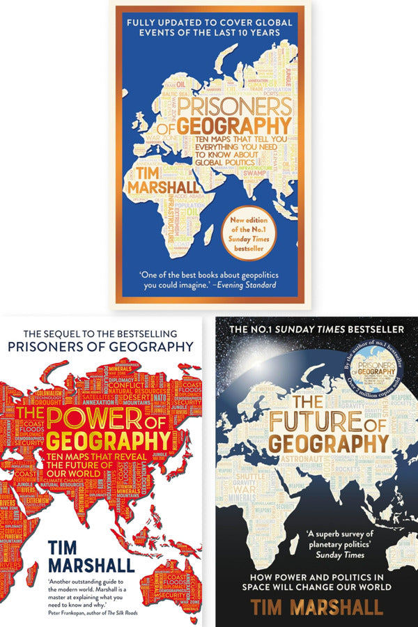 Tim Marshall On Geopolitics (Set Of 3 Books) Tim Marshall / Тим Маршалл 9781783968596,9781783966028,9781783967247-1