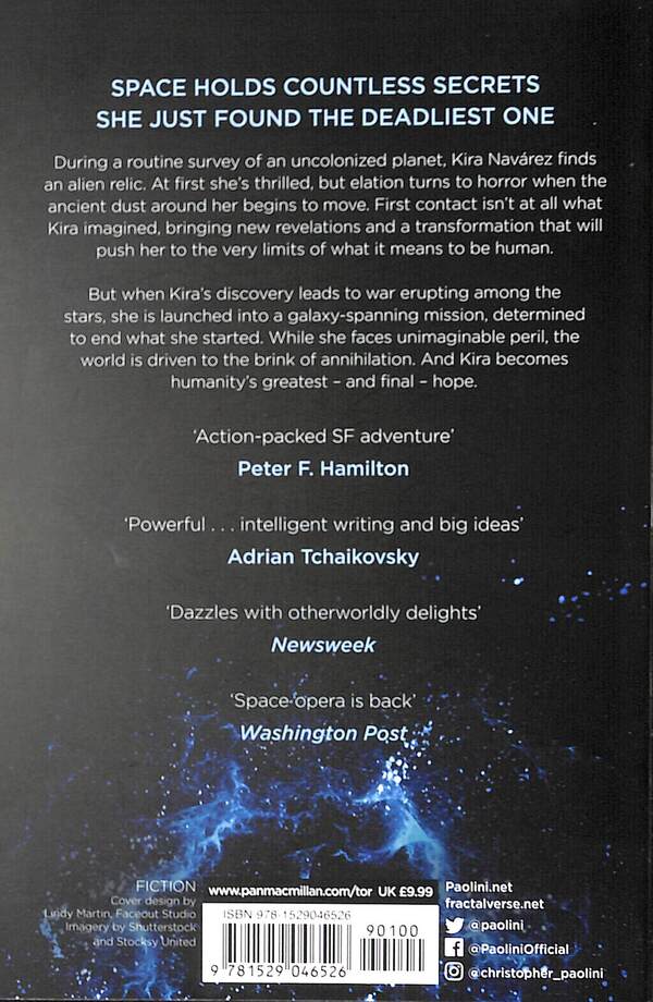 To Sleep In A Sea Of ​​Stars Christopher Paolini / Кристофер Паолини 9781529046526-2