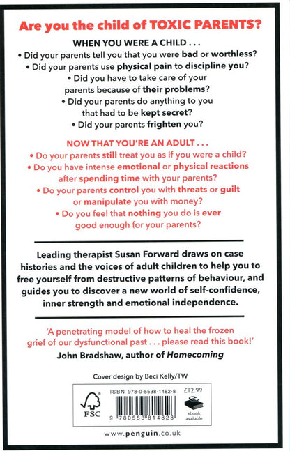 Toxic Parents. Overcoming Their Hurtful Legacy & Reclaiming Your Life Susan Forward / Сюзан Форвард 9780553814828-2