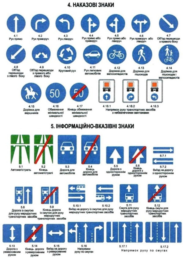 Traffic rules of Ukraine (with new fines) / Правила дорожнього руху України (з новими штрафами)  9786176240914-4