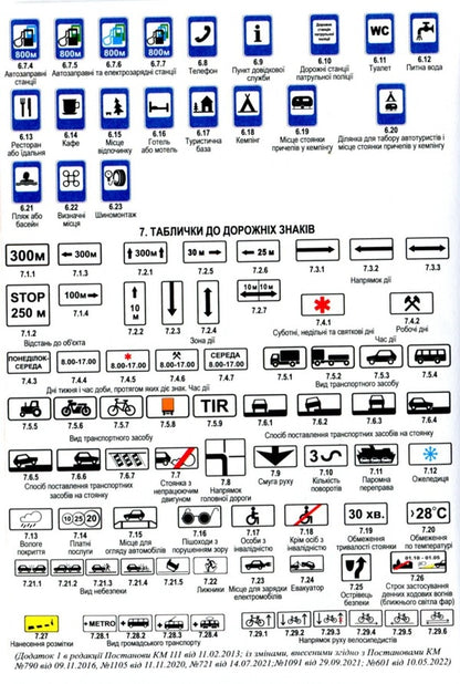 Traffic rules of Ukraine (with new fines) / Правила дорожнього руху України (з новими штрафами)  9786176240914-5