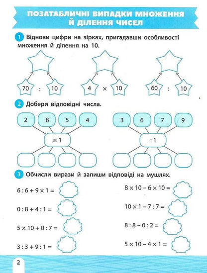 Trainer trainer. 3rd grade / Тренажер-навчалочка. 3 клас Алена Леонидова 978-966-982-734-0-4