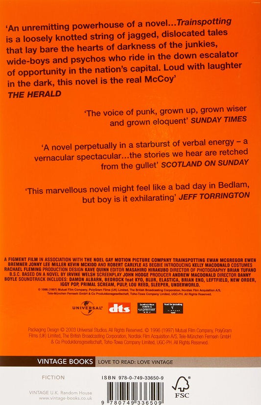 Trainspotting Irvine Welsh / Ирвин Уэлш 9780749336509-2