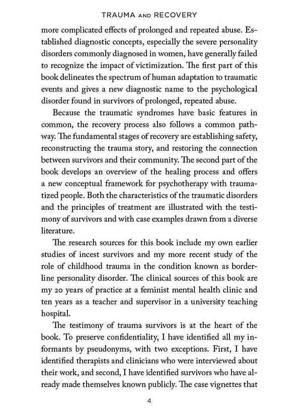 Trauma And Recovery Judith Herman / Джудит Герман 9781541602953-6