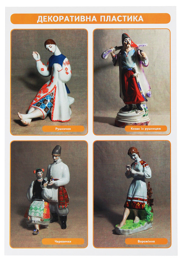 Treasures of Ukrainian art. 1-4 classes. Demonstration material / Скарби українського мистецтва. 1-4 класи. Демонстраційний матеріал Е. Якименко 9789667482275-5