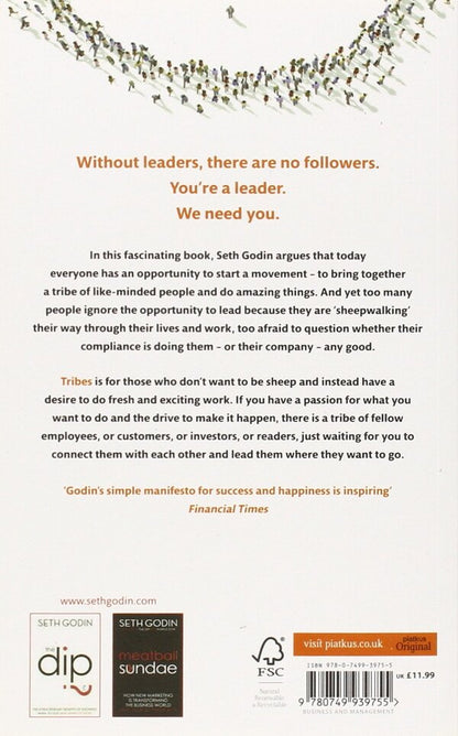 Tribes. We Need You to Lead Us / Tribes. We Need You to Lead Us Сет Годин 9780749939755-2