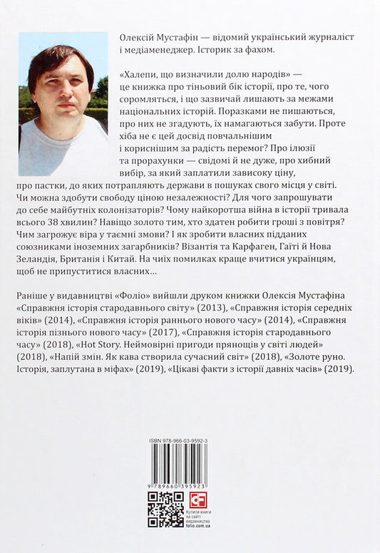 TroublesMistakes that determined the fate of nations / Халепи. Помилки, що визначили долю народів Алексей Мустафин 978-966-03-9592-3-2