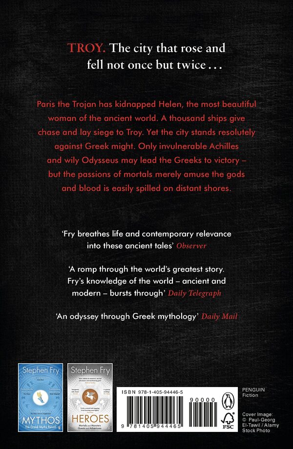 Troy. Our Greatest Story Retold Stephen Fry / Стивен Фрай 9781405944465-3