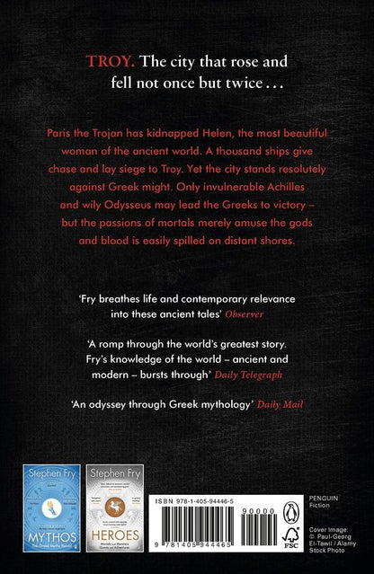 Troy. Our Greatest Story Retold Stephen Fry / Стивен Фрай 9781405944465-3