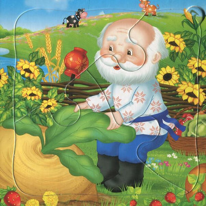 Turnip Puzzle book / Ріпка. Книжка-пазл  978-966-947-077-5-4