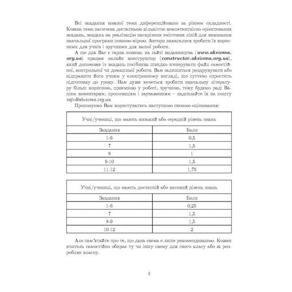 Tutorial. Live mathematics. 6th grade / Навчальний посібник. Жива математика. 6 клас Юрий Захарийченко, О. Бойко, В. Бойко, Л. Грынчук 978-966-496-534-4-3