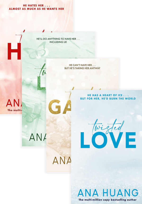 Twisted (Set Of 4 Books) Ana Juan / Ана Хуан 9780349434278,9780349434315,9780349434285,9780349434339-1