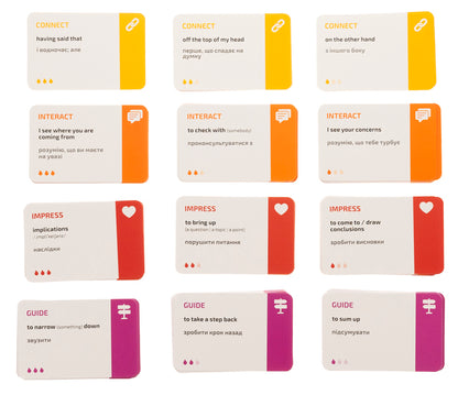 UNMUTE and present in English. Study cards / UNMUTE та презентуй англійською. Навчальні картки Юлия Заболотная, Виктория Слуцкая 4820284000024-5
