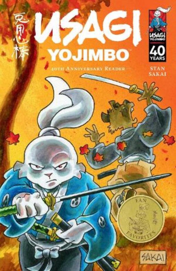 USAGI YOJIMBO: 40Th Anniversary Reader Stan Sakai / Стэн Сакаи 9781506745121-1