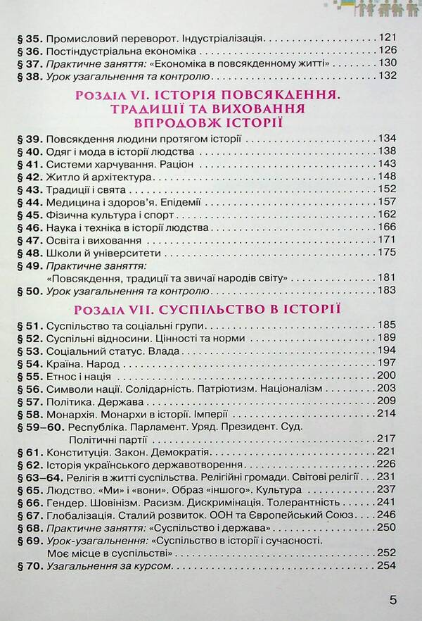 Ukraine and the world. Introduction to History and Civic Education. 6th grade / Україна і світ. Вступ до історії та громадянської освіти. 6 клас Игорь Щупак, Наталья Власова, Дмитрий Секиринский, Владислав Кронгауз, Андрей Посунько 978-966-991-220-6-4