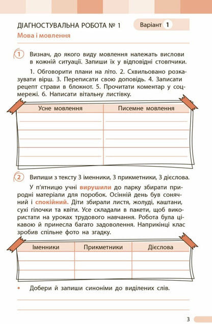 Ukrainian. Grade 4. Evaluation Of Learning Outcomes / Українська мова. 4 клас. Оцінювання результатів навчання Tatyana Semyzhonova / Тетяна Семіцхонова 9786170999146-3