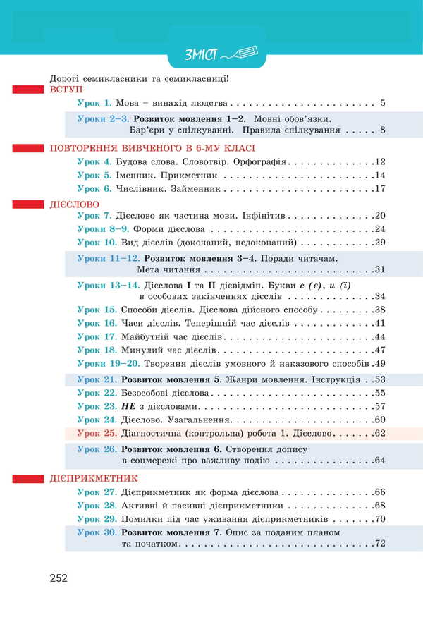 Ukrainian. Grade 7 / Українська мова. 7 клас Anastasia Onaty, Taras Tkachuk / Анастасія вона, Тарас Ткачук 9789669454355-2