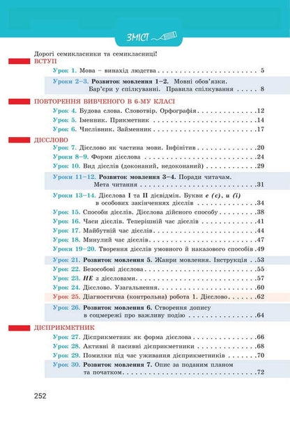 Ukrainian. Grade 7 / Українська мова. 7 клас Anastasia Onaty, Taras Tkachuk / Анастасія вона, Тарас Ткачук 9789669454355-2