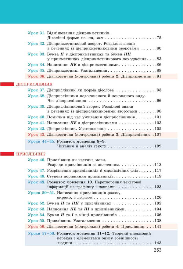Ukrainian. Grade 7 / Українська мова. 7 клас Anastasia Onaty, Taras Tkachuk / Анастасія вона, Тарас Ткачук 9789669454355-3