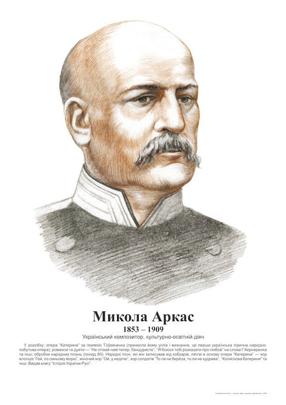 Ukrainian Composers. Portraits / Українські композитори. Портрети Vladimir Ostrovsky / Володимир Островський 9789661001441-2