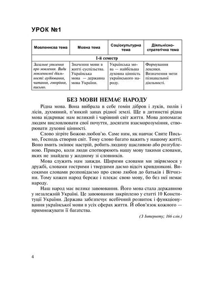 Ukrainian In The Texts. Workbook. Grade 5. 1St Semester / Українська мова у текстах. Робочий зошит. 5 клас. 1-й семестр Nikolai Nikolain, Vladimir Senkin, Taras Senkiv / Ніколай Ніколін, Володимир Сенків, Тарас Сенків 9789661024365-5