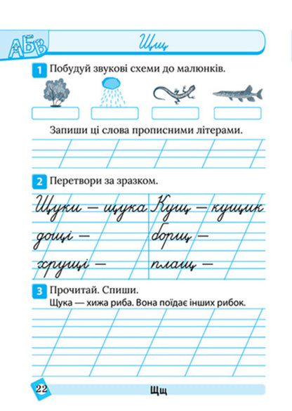 Ukrainian Language. 1St Class - Укранська мова. 1 клас Ksenia Shevchenko - Ксеня Шевченка 9786175244623-4