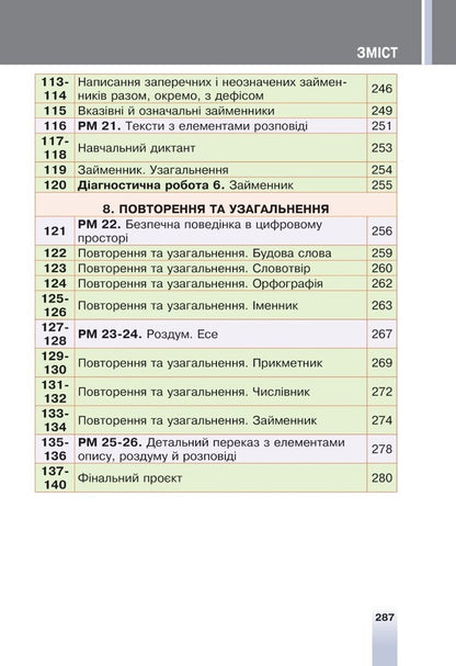 Ukrainian Language. 6Th Grade / Українська мова. 6 клас Taras Tkachuk, Anastasia Onatiy / Тарас Ткачук, Анастасія Онатій 9789661069373-6